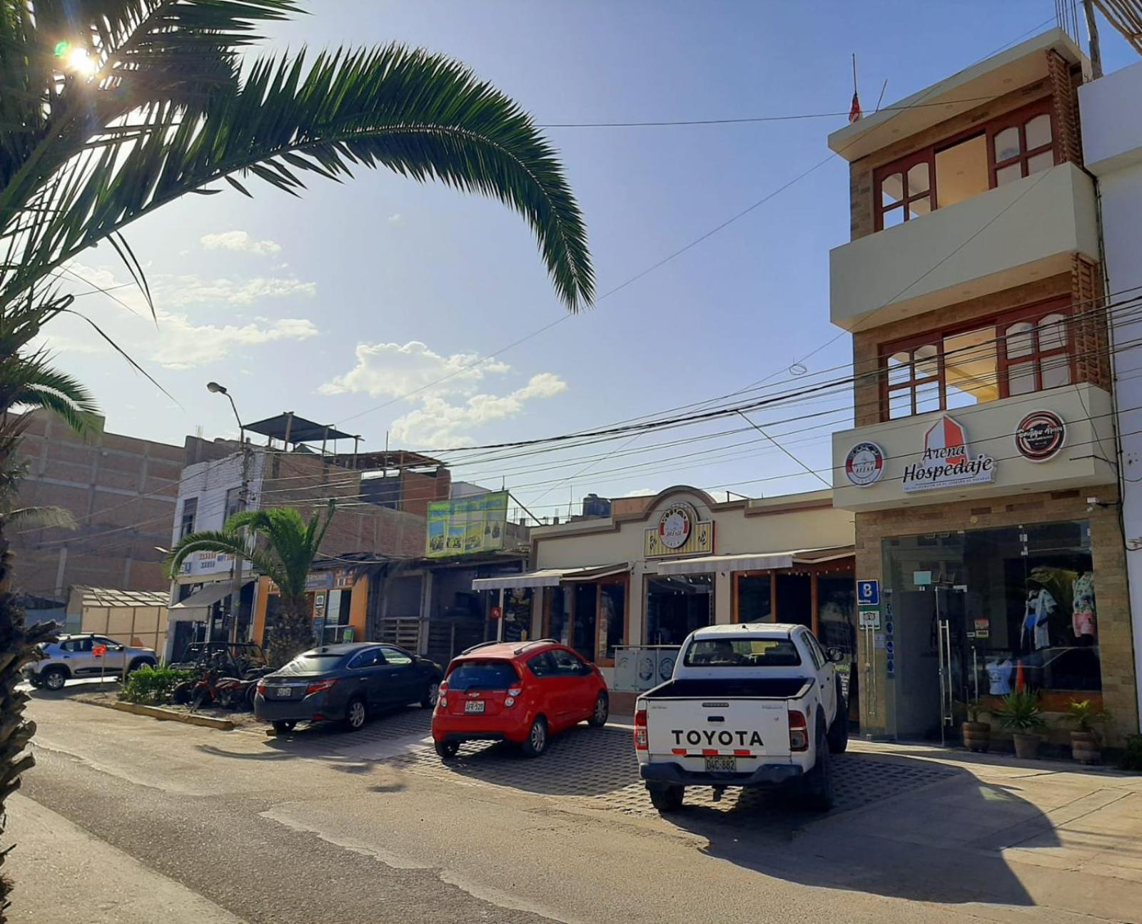 Arena Hostal باراكاس المظهر الخارجي الصورة