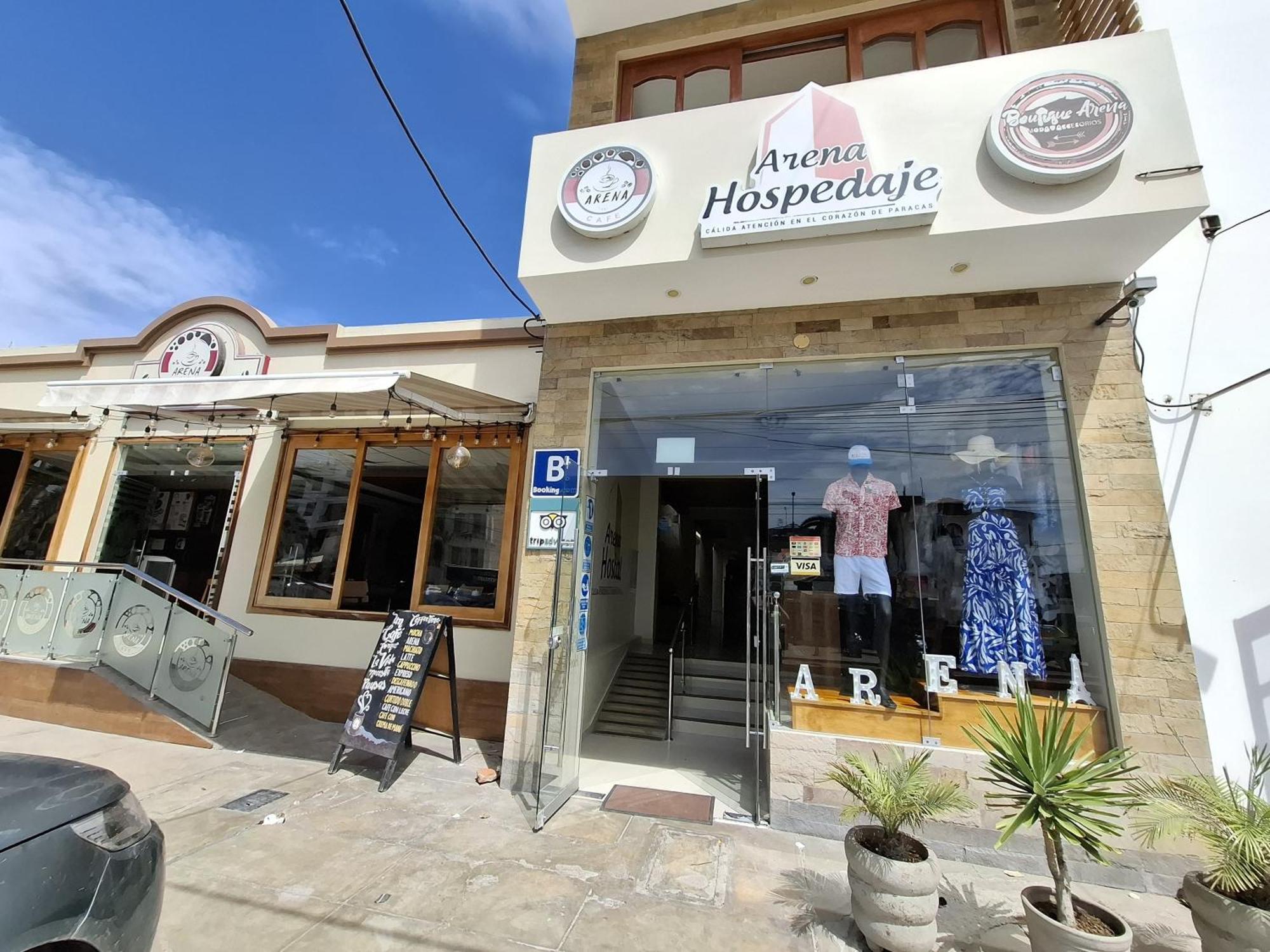 Arena Hostal باراكاس المظهر الخارجي الصورة